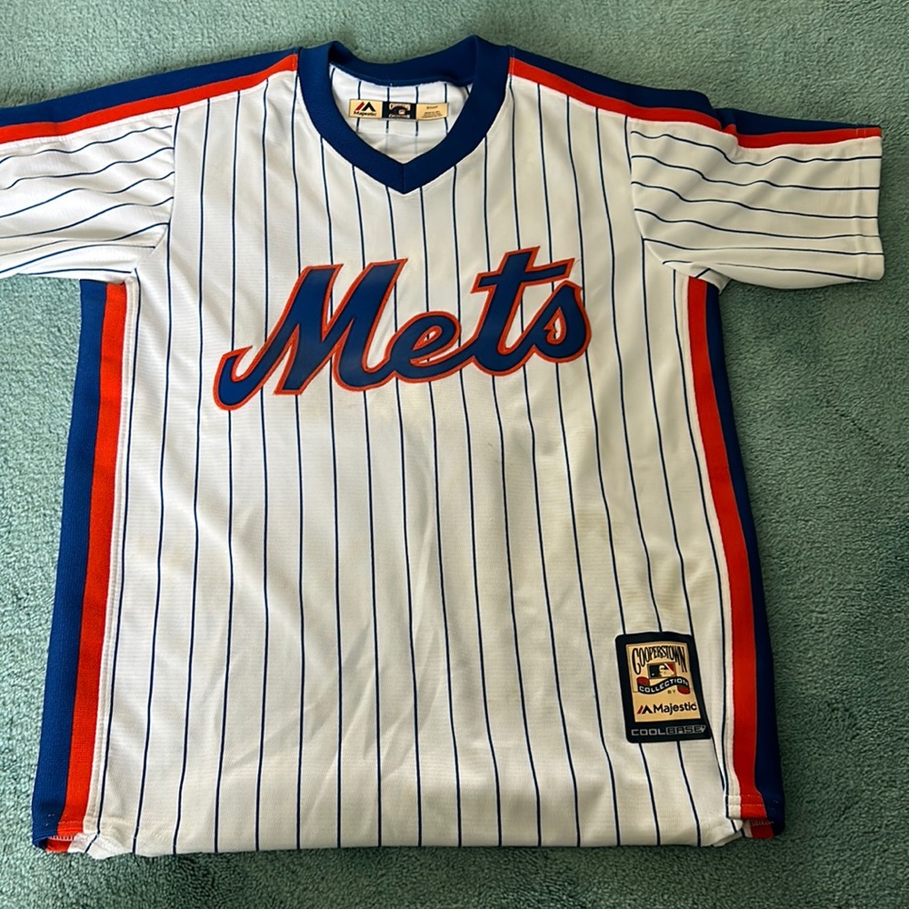 Custom made Noah Syndergaard Mets Throwback Jersey.
